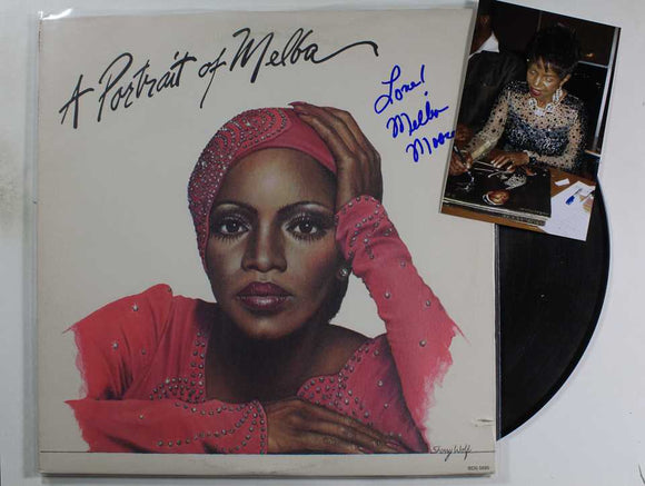 Melba Moore Signed Autographed 