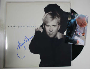 Howard Jones Signed Autographed "To One" Record Album - COA Matching Holograms