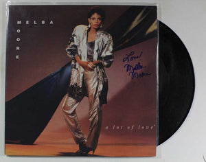 Melba Moore Signed Autographed "A Lot of Love" Record Album - COA Matching Holograms