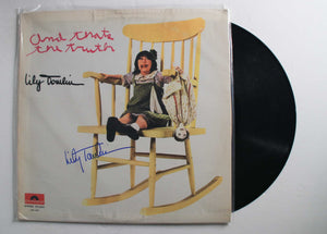 Lily Tomlin Signed Autographed "And That's the Truth" Comedy Record Album - COA Matching Holograms