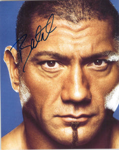 Dave Batista Signed Autographed Glossy 8x10 Photo - COA Matching Holograms