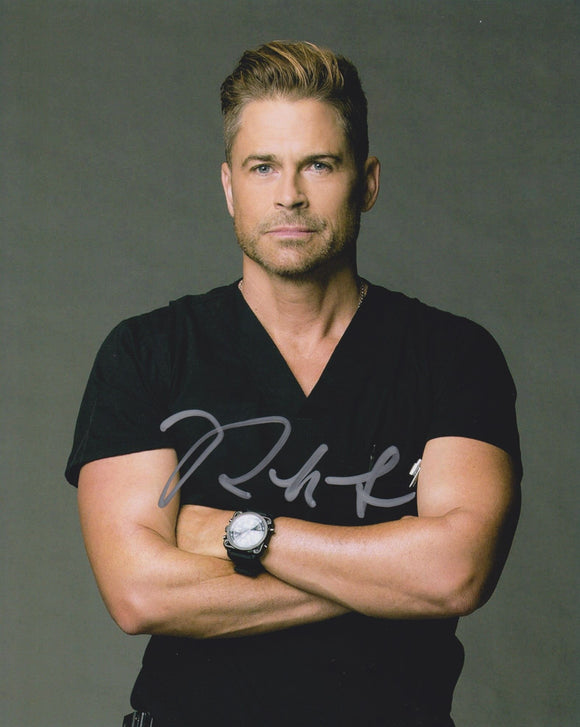 Rob Lowe Signed Autographed Glossy 8x10 Photo - COA Matching Holograms