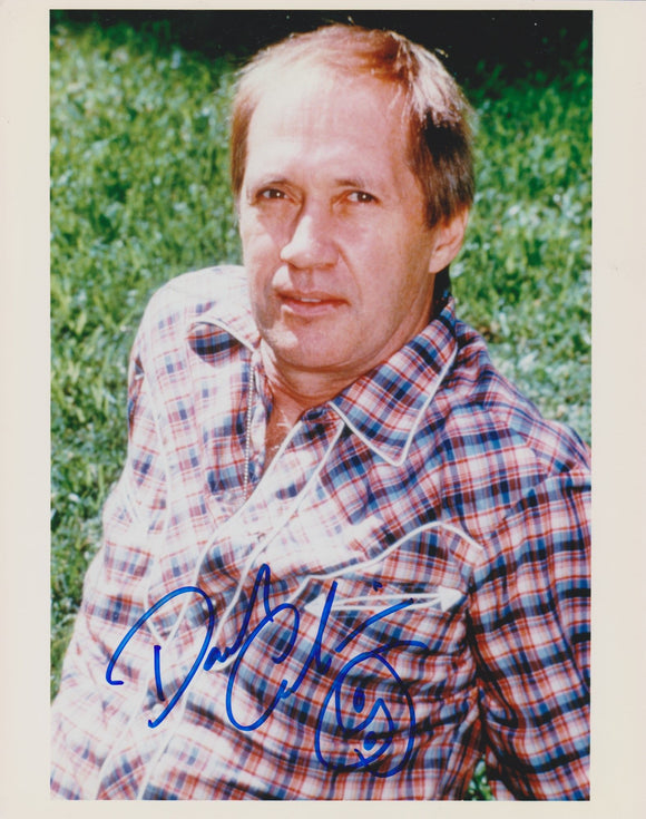 David Carradine (d. 2009) Signed Autographed Glossy 8x10 Photo - COA Matching Holograms