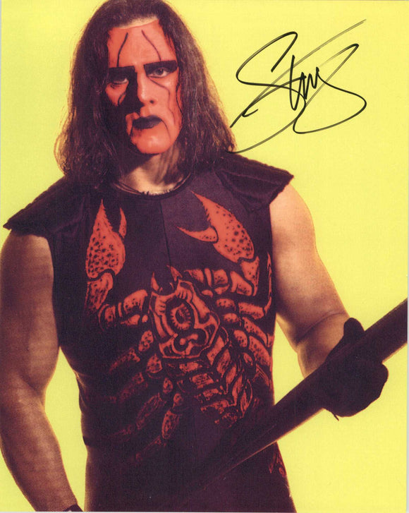 Sting Signed Autographed Wrestling 8x10 Photo - COA Matching Holograms