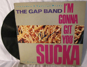 Charlie Wilson Signed Autographed "I'm Gonna Git You Sucka" Record Album - COA Matching Holograms