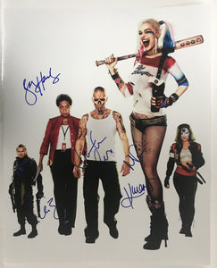 Suicide Squad Cast Signed Autographed Glossy 16x20 Photo - COA Matching Holograms