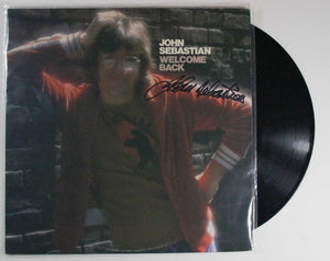 John Sebastian Signed Autographed "Welcome Back" Record Album - COA Matching Holograms