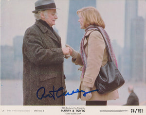 Art Carney (d. 2003) Signed Autographed "Harry & Tonto" Vintage 8x10 Lobby Photo - COA Matching Holograms