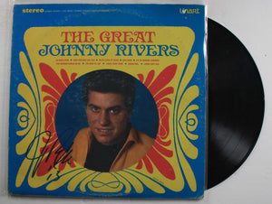 Johnny Rivers Signed Autographed "The Great Johnny Rivers" Record Album - COA Matching Holograms