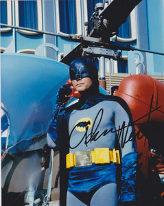 Adam West (d. 2017) Signed Autographed "Batman & Robin" Glossy 8x10 Photo - COA Matching Holograms