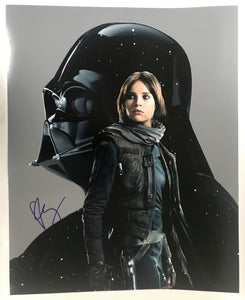 Felicity Jones Signed Autographed "Star Wars: Rogue One" Glossy 16x20 Photo - COA Matching Holograms