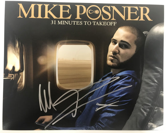 Mike Posner Signed Autographed Glossy 8x10 Photo - COA Matching Holograms