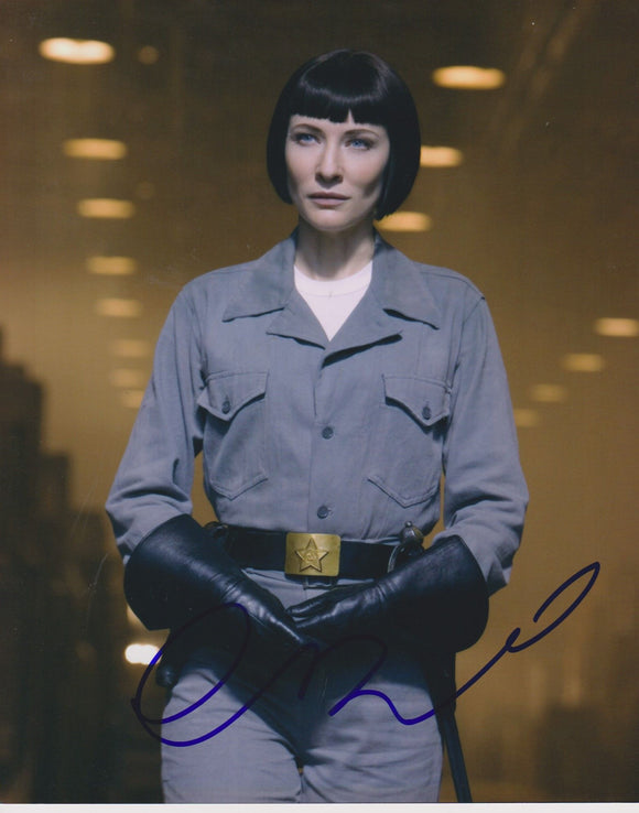 Cate Blanchett Signed Autographed 