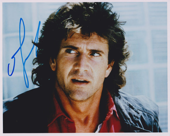 Mel Gibson Signed Autographed 