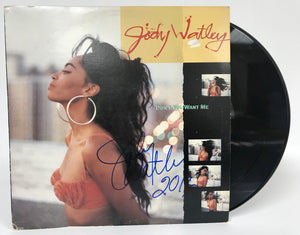 Jody Watley Signed Autographed "Don't You Want Me" Record Album - COA Matching Holograms