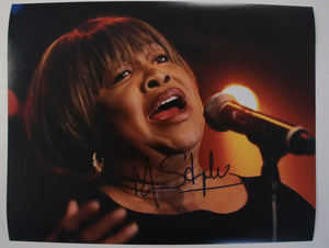 Mavis Staples Signed Autographed Glossy 11x14 Photo - COA Matching Holograms