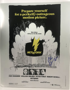 Robert Duvall & Faye Dunaway Signed Autographed "Network" Glossy 16x20 Photo - COA Matching Holograms
