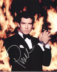 Pierce Brosnan Signed Autographed "James Bond" Glossy 8x10 Photo - COA Matching Holograms