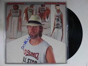 Mike Rutherford Signed Autographed "Acting Very Strange" Record Album - COA Matching Holograms