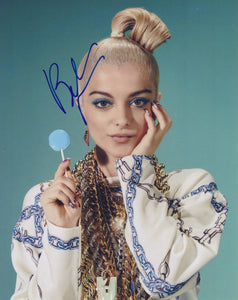 Bebe Rexha Signed Autographed Glossy 8x10 Photo - COA Matching Holograms