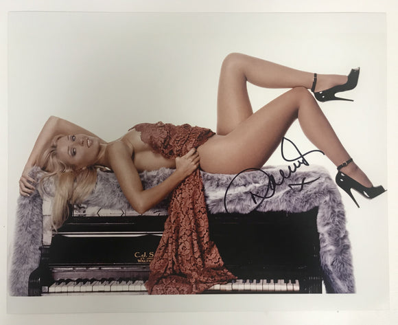 Dannii Minogue Signed Autographed Glossy 11x14 Photo - COA Matching Holograms
