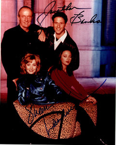 Sharon Lawrence & Jonathan Banks Signed Autographed "Fired Up" Glossy 8x10 Photo - COA Matching Holograms