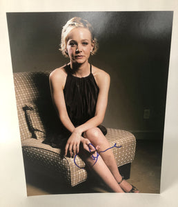 Carey Mulligan Signed Autographed Glossy 11x14 Photo - COA Matching Holograms