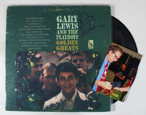 Gary Lewis Signed Autographed "Golden Greats" Record Album - COA Matching Holograms