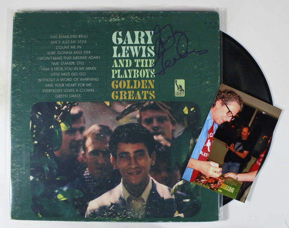 Gary Lewis Signed Autographed 
