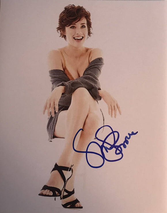 Megan Boone Signed Autographed Glossy 8x10 Photo - COA Matching Holograms