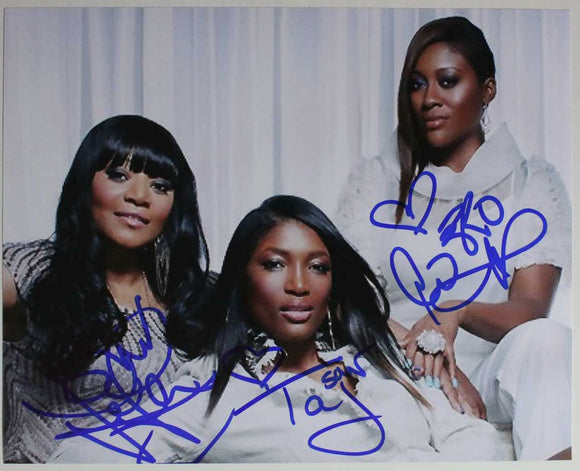 Sisters With Voices SWV Band Signed Autographed Glossy 8x10 Photo - COA Matching Holograms