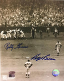 Bobby Thomson & Ralph Branca Signed Autographed "Shot Heard Round the World" Glossy 8x10 Photo - AVI Authenticated