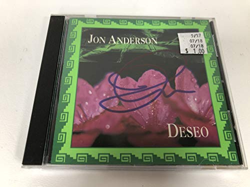 Jon Anderson Signed Autographed 'Deseo' Music CD - COA Matching Holograms