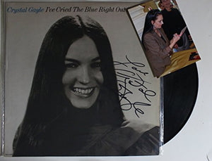 Crystal Gayle Signed Autographed "I've Cried the Blue Right Out" Record Album - COA Matching Holograms
