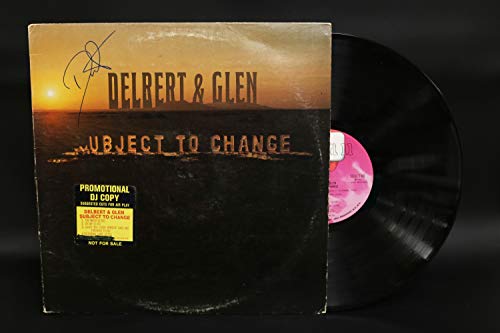 Delbert McClinton Signed Autographed 'Subject to Change' Record Album - COA Matching Holograms