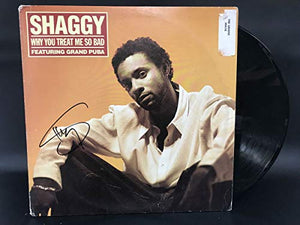Shaggy Signed Autographed 'Why You Treat Me So Bad' Record Album - COA Matching Holograms
