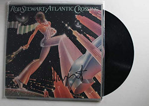 Rod Stewart Signed Autographed 'Atlantic Crossing' Record Album - COA Matching Holograms