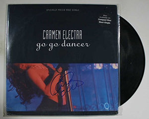 Carmen Electra Signed Autographed "Go Go Dancer" Record Album - COA Matching Holograms