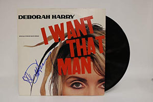 Debbie Harry Signed Autographed 'I Want That Man' Record Album - COA Matching Holograms