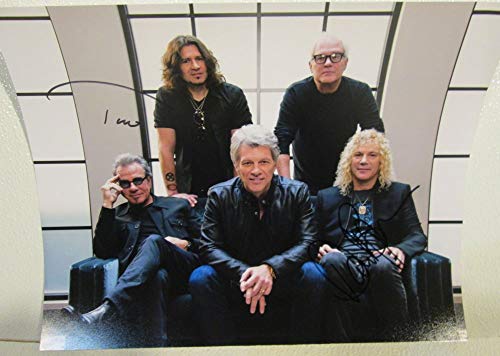 Tico Torres & David Bryan Signed Autographed 'Bon Jovi' Glossy 11x14 Photo - COA Matching Holograms