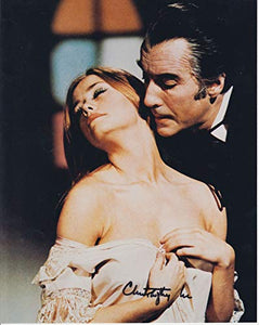 Christopher Lee (d. 2015) Signed Autographed 'Dracula' Glossy 8x10 Photo - COA Matching Holograms