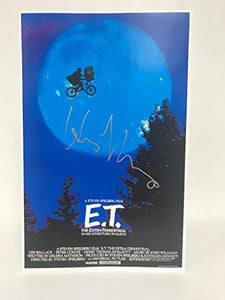 Henry Thomas Signed Autographed 'E.T.' Glossy 11x17 Movie Poster - COA Matching Holograms
