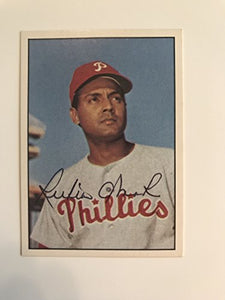 Ruben Amaro, Sr. (d. 2017) Signed Autographed 1978 TCMA Baseball Card - Philadelphia Phillies