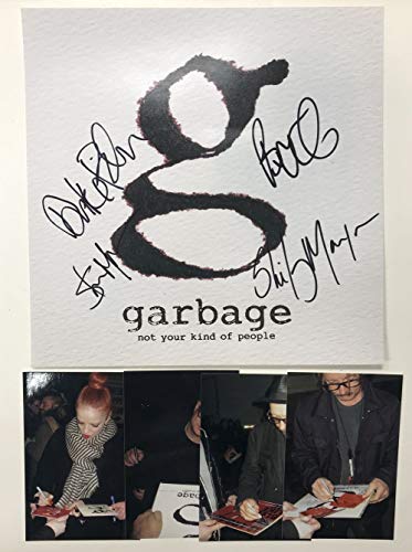 Garbage Band Signed Autographed 'Not Your Kind of People' 12x12 Promo Photo - COA Matching Holograms