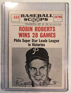 Robin Roberts (d. 2010) Signed Autographed 1961 Nu Cards Scoops Baseball Card - Philadelphia Phillies