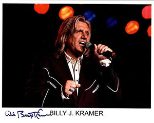 Billy J. Kramer Signed Autographed Glossy 8x10 Photo - COA Matching Holograms