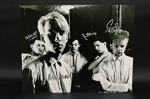 Modern English Band Signed Autographed Glossy 11x14 Photo - COA Matching Holograms