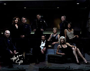 Michael Hogan Signed Autographed "Battlestar Galactica" Glossy 8x10 Photo - COA Matching Holograms