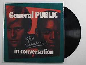 Dave Wakeling Signed Autographed 'General Public' Record Album - COA Matching Holograms