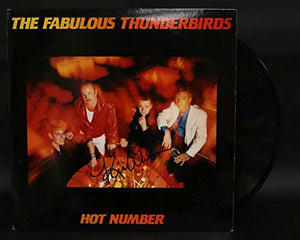 Kim Wilson Signed Autographed 'The Fabulous Thunderbirds' Record Album - COA Matching Holograms